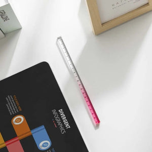 Planet Gates 20cm-A 15cm 20cm 30cm Gradient Straight Rulers INS Transparent Dividing DIY Drawing Tools Acrylic Drafting Math Drawing Ruler Office