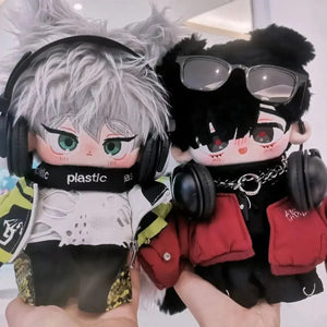 Planet Gates 20cm Alien Stage Till Ivan Handsome Boy Soft Plush Cotton Stuffed Body Cosplay Cotton Plushie Anime Fans Xmas Gift