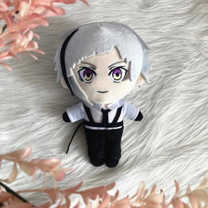 Planet Gates 20cm Anime Dazai Osamu Osamu Dazai Nakahara Chuya Sigma Gogol Fyodor Dostoyevsky Cute Soft Stuffed Pillow Kids Birthday Gift