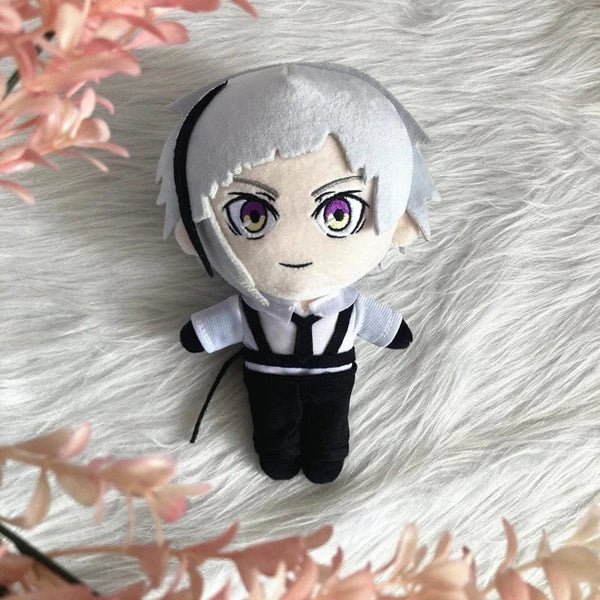 Planet Gates 20cm Anime Dazai Osamu Osamu Dazai Nakahara Chuya Sigma Gogol Fyodor Dostoyevsky Cute Soft Stuffed Pillow Kids Birthday Gift
