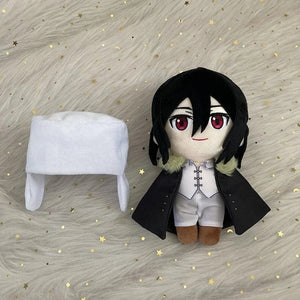 Planet Gates 20cm Anime Dazai Osamu Osamu Dazai Nakahara Chuya Sigma Gogol Fyodor Dostoyevsky Cute Soft Stuffed Pillow Kids Birthday Gift