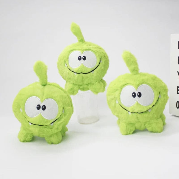 Planet Gates 20cm Cartoon Hot Game Cut The Rope Om Nom Stuffed Animal Green Frog Plush Toys Kids Toys Children Birthday Gift