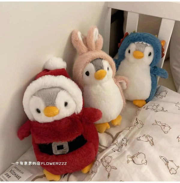 Planet Gates 20cm Cute Penguin Plush Toys Animal Doll Penguins Family for Boys Girl Penguin Gift