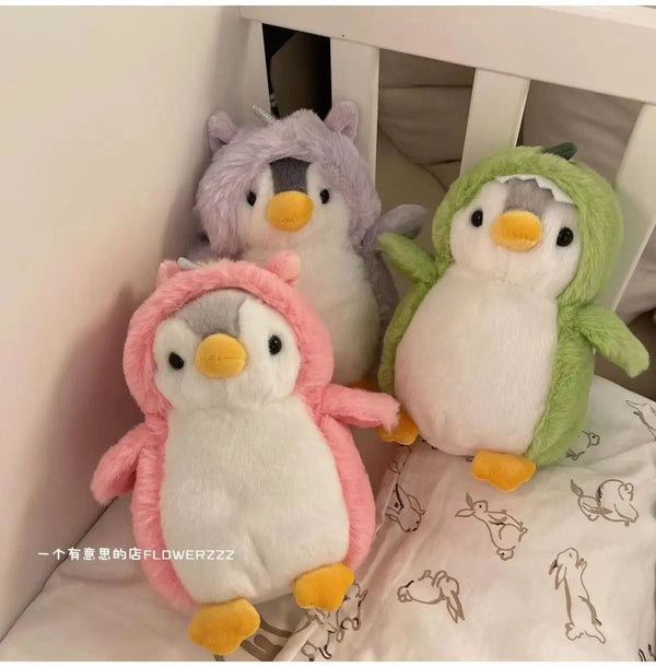 Planet Gates 20cm Cute Penguin Plush Toys Animal Doll Penguins Family for Boys Girl Penguin Gift