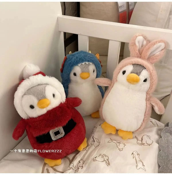 Planet Gates 20cm Cute Penguin Plush Toys Animal Doll Penguins Family for Boys Girl Penguin Gift