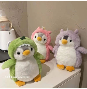 Planet Gates 20cm Cute Penguin Plush Toys Animal Doll Penguins Family for Boys Girl Penguin Gift