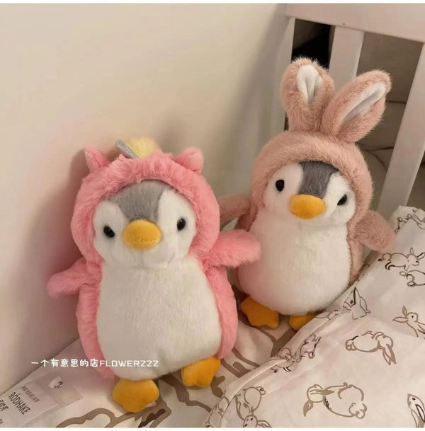 Planet Gates 20cm Cute Penguin Plush Toys Animal Doll Penguins Family for Boys Girl Penguin Gift