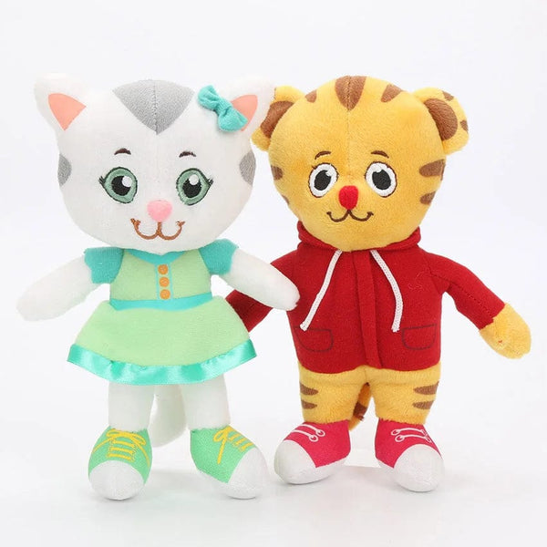 Planet Gates 20cm Daniel Tiger's Neighborhood Stuffed Animals doll Daniel Tiger Plush Doll Stuffed Toy Baby Soft Toys