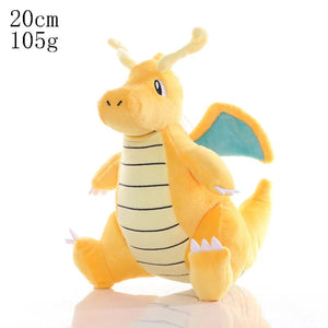 Planet Gates 20cm Dragonite Plush Toys Pokemon Pikachu Squirtle Bulbasaur Charmander Gengar Eevee Dragonite Stuffed Toys Xmas Kid Gift