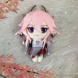 Planet Gates 20cm genshin impact Sangonomiya Kokomi Wriothesley Lyney Furina Children's gifts Around the game Stuffed animals Plush Doll toys