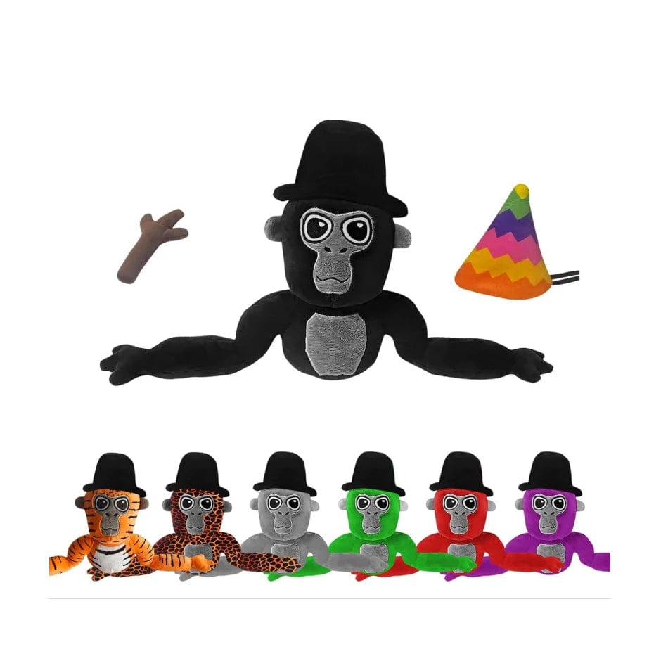 Planet Gates 20cm Gorilla Tag Monke Plush Toy Cute Soft Stuffed Cartoon Anime Home Decoration Dolls Kawaii Pillow Birthday Gift For Kids Toy