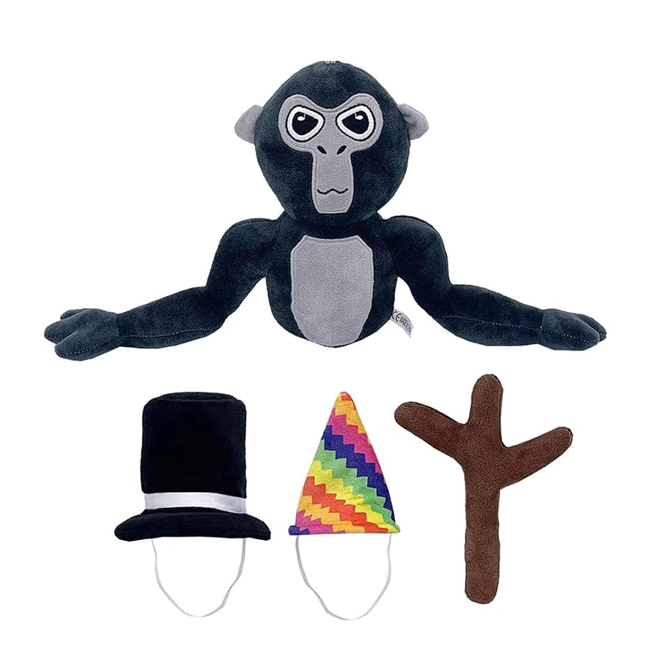 Planet Gates 20cm Gorilla Tag Monke Plush Toy Cute Soft Stuffed Cartoon Anime Home Decoration Dolls Kawaii Pillow Birthday Gift For Kids Toy