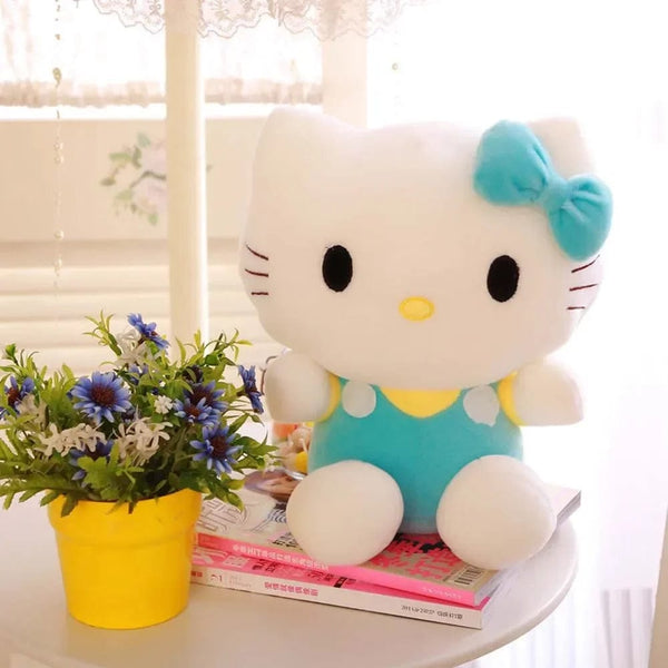 Planet Gates 20cm Hello Kitty Plush Toys Cute Sanrio Movie KT Cat peluche Dolls Soft Stuffed kawaii Hello Kitty Toy Baby Christmas Gift