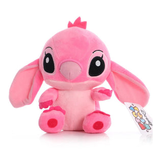 Planet Gates 20CM Hot Disney Cartoon Blue Pink Stitch Plush Dolls Anime Toys Lilo and Stitch Stich Plush Stuffed Toys Christmas Gifts for Kids