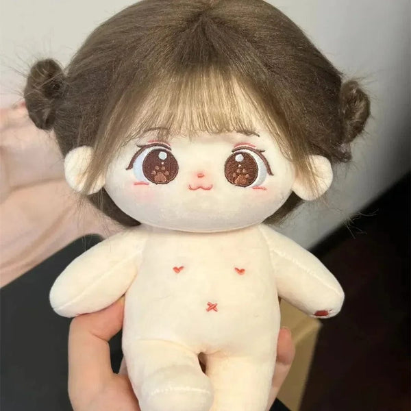 Planet Gates 20cm Miaomiao Cotton Doll Stock Interchangeable Baby Clothes Plush Doll Dress Up Cospslay Anime Figure Children Girl Toys