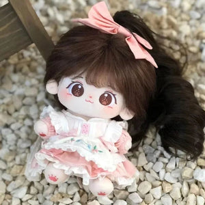 Planet Gates 20cm Miaomiao Cotton Doll Stock Interchangeable Baby Clothes Plush Doll Dress Up Cospslay Anime Figure Children Girl Toys