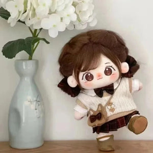 Planet Gates 20cm Miaomiao Cotton Doll Stock Interchangeable Baby Clothes Plush Doll Dress Up Cospslay Anime Figure Children Girl Toys