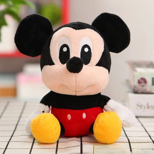 Planet Gates 20cm-mickey 12-20cm Disney Stitch Mickey Minnie Plush Keychain Models Kawaii Cartoon Stuffed Plush Dolls Toys Anime Baby Kids Birthday Gifts
