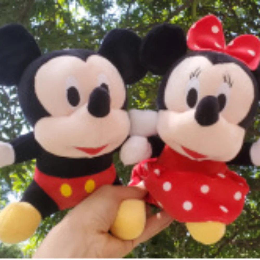 Planet Gates 20cm Mickey Plush Disney Mickey Mouse Minnie Daisy Plush Toy Stuffed Doll Girls toys Birthday Christmas Gifts