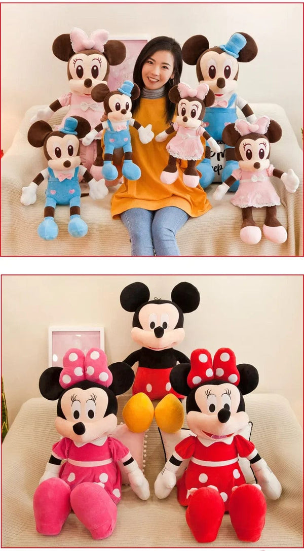 Planet Gates 20cm Mickey Plush Disney Mickey Mouse Minnie Daisy Plush Toy Stuffed Doll Girls toys Birthday Christmas Gifts