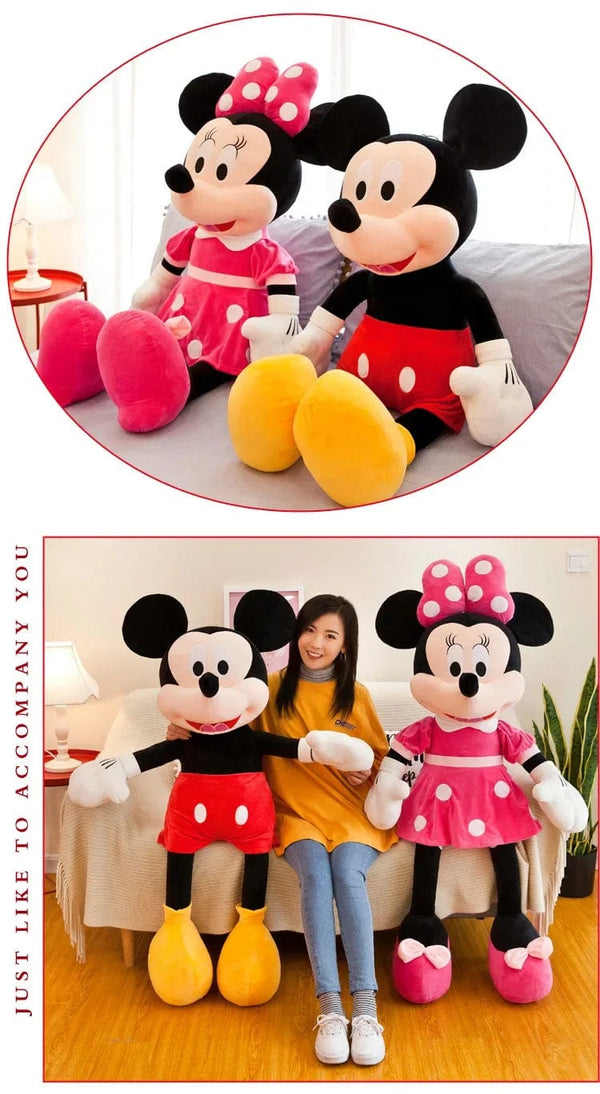 Planet Gates 20cm Mickey Plush Disney Mickey Mouse Minnie Daisy Plush Toy Stuffed Doll Girls toys Birthday Christmas Gifts