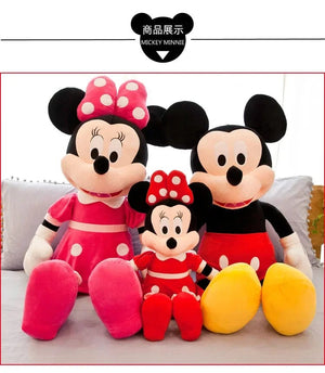 Planet Gates 20cm Mickey Plush Disney Mickey Mouse Minnie Daisy Plush Toy Stuffed Doll Girls toys Birthday Christmas Gifts