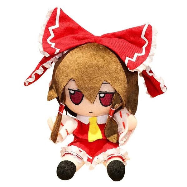 Planet Gates 20CM New Japan Anime TouHou Project Hakurei Reimu Kirisame Komeiji Koishi Cosplay Plush Doll Cute Stuffed Sitting Dolls Gifts