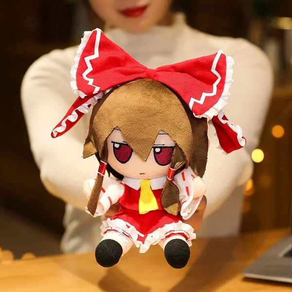Planet Gates 20CM New Japan Anime TouHou Project Hakurei Reimu Kirisame Komeiji Koishi Cosplay Plush Doll Cute Stuffed Sitting Dolls Gifts