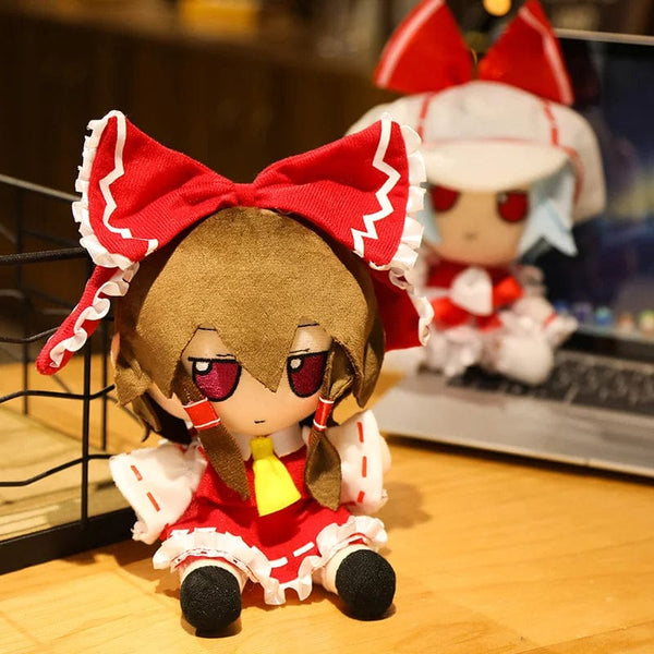 Planet Gates 20CM New Japan Anime TouHou Project Hakurei Reimu Kirisame Komeiji Koishi Cosplay Plush Doll Cute Stuffed Sitting Dolls Gifts