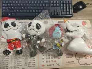 Planet Gates 20cm The Nightmare Before Christmas Sally Jack Skellington Plush Toys Zero dog Stuffed Toys Halloween Gifts Valentines Gift