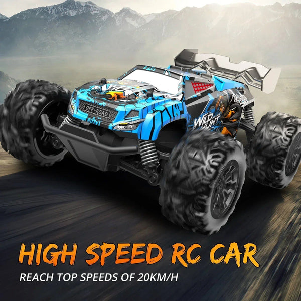 Planet Gates 20KM/H Power Motor 2.4G 2WD RC Drift Car Big Size RC Truck Independent Shock Absorber Anti-Crash Car Vehical Adults Kid Toy Gift