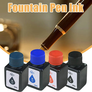 Planet Gates 20ml Fountain Pen Ink Dip Pen Ink Bottle Blue Ink Refilling Students Art Available Inks Ink Calligraphy Stationery Writing Tool