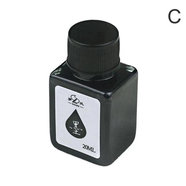 Planet Gates 20ml Fountain Pen Ink Dip Pen Ink Bottle Blue Ink Refilling Students Art Available Inks Ink Calligraphy Stationery Writing Tool