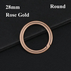 Planet Gates 20mm Silver 1Pc New Titanium Key Ring Super Lightweight Keychains Buckle Pendant Man Car Keychain Male Creativity Gift Outdoor Tool