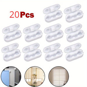 Planet Gates 20pcs 10/20pcs Plastic Roller Blinds Pull Cord Connector Curtain Chain Connector For Vertical Blinds Joiners Curtain Repair Accessories