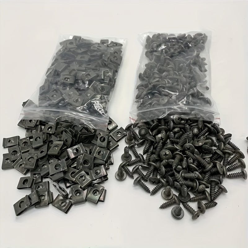 Planet Gates 20pcs 20pcs Car Screw Seat Fastener Clips, Car Engine Fender Bumper Guards Clamps, Car Accessories