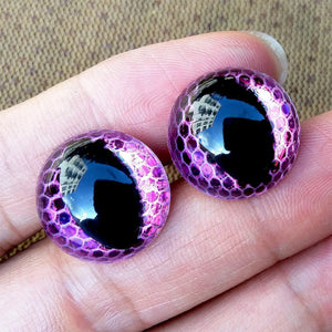 Planet Gates 20pcs 3D Honeycomb Cat Safety Eyes For Crochet Toys Glitter Amigurumi Crafts Plush Doll Eyes DIY Toy Accessories