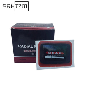 Planet Gates 20pcs Auto Car Bicycle Tire Puncture Repair Patch Bike Inner Tube Prick Service Tool Kits Tyre Rubber Pierce Patches 50*70mm