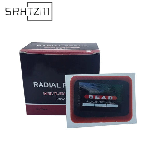 Planet Gates 20pcs Auto Car Bicycle Tire Puncture Repair Patch Bike Inner Tube Prick Service Tool Kits Tyre Rubber Pierce Patches 50*70mm