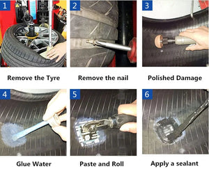 Planet Gates 20pcs Auto Car Bicycle Tire Puncture Repair Patch Bike Inner Tube Prick Service Tool Kits Tyre Rubber Pierce Patches 50*70mm