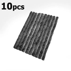 Planet Gates 20PCS black 3.5mm Tubeless Tire Repair Strips Car Motorcycle Bike Tyre Puncture Repairing Plug Seal Tools Rubber Strip Tires Repair Tool