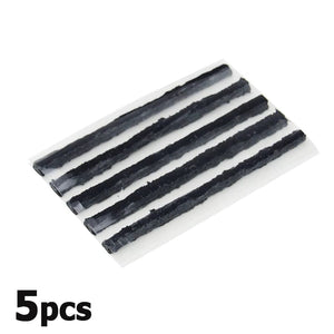 Planet Gates 20PCS black 3.5mm Tubeless Tire Repair Strips Car Motorcycle Bike Tyre Puncture Repairing Plug Seal Tools Rubber Strip Tires Repair Tool