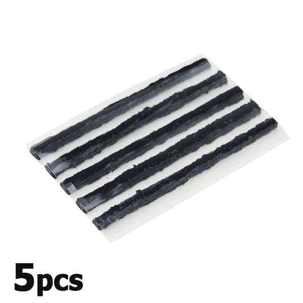 Planet Gates 20PCS black 3.5mm Tubeless Tire Repair Strips Car Motorcycle Bike Tyre Puncture Repairing Plug Seal Tools Rubber Strip Tires Repair Tool