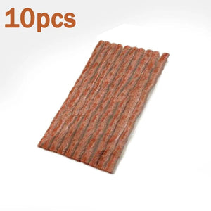 Planet Gates 20PCS black 3.5mm Tubeless Tire Repair Strips Car Motorcycle Bike Tyre Puncture Repairing Plug Seal Tools Rubber Strip Tires Repair Tool