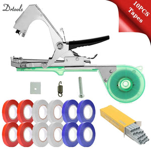 Planet Gates 20pcs blue tapes / CHINA Drtools Garter Plants Tying Machine Plant Branch Hand Tying Binding Machine Minced Vegetable Tapetool Tapener Tapes Garden Tools