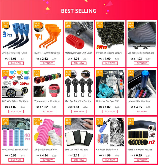 Planet Gates 20Pcs Car Dent Repair Glue Sticks Strong Adhesion Car Body Paintless Repair Hot Melt Strip Repairing Glue Stick Car Repair Tool