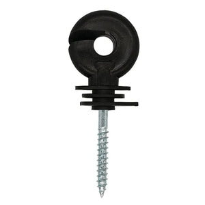 Planet Gates 20Pcs Electric Fence Offset Ring Insulator Wood Post Fencing Screw Timber Tape Wire Insulators Safe Garden Buildings Accessory