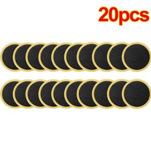 Planet Gates 20pcs-round 30/10Pcs Tire Repair Patches Car Motorcycle Bike Tire Repair Tools Glue-free Protection Adhesive Quick Drying Bicycle Tyre Patch