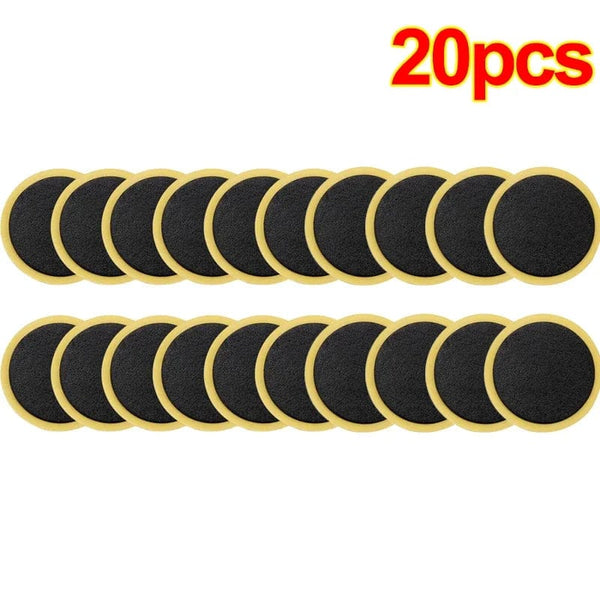 Planet Gates 20pcs-round 30/10Pcs Tire Repair Patches Car Motorcycle Bike Tire Repair Tools Glue-free Protection Adhesive Quick Drying Bicycle Tyre Patch