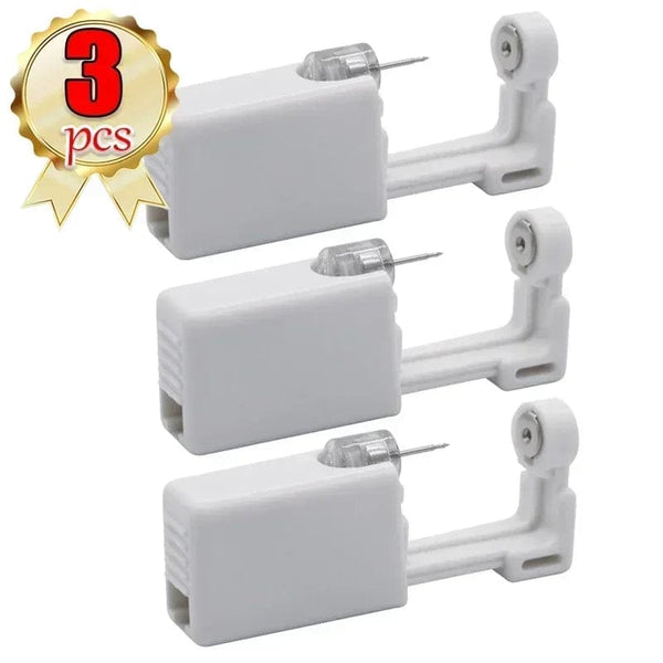 Planet Gates 20pcs Safety Ear Piercing Gun Kit Disposable Disinfect Safety Earring Piercer Machine Studs Nose CLip Body Jewelry Piercing Tool